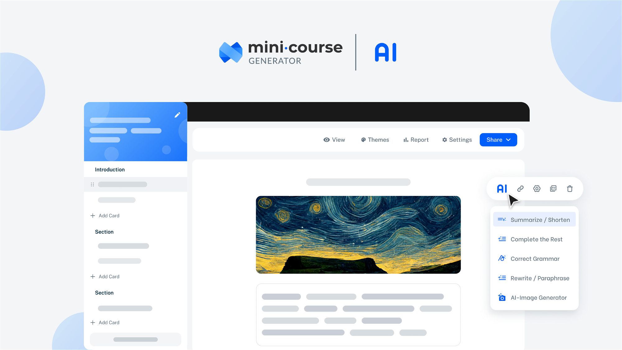 Mini Course Generator – Plus exclusive – LIFETIME Deals by appsumo