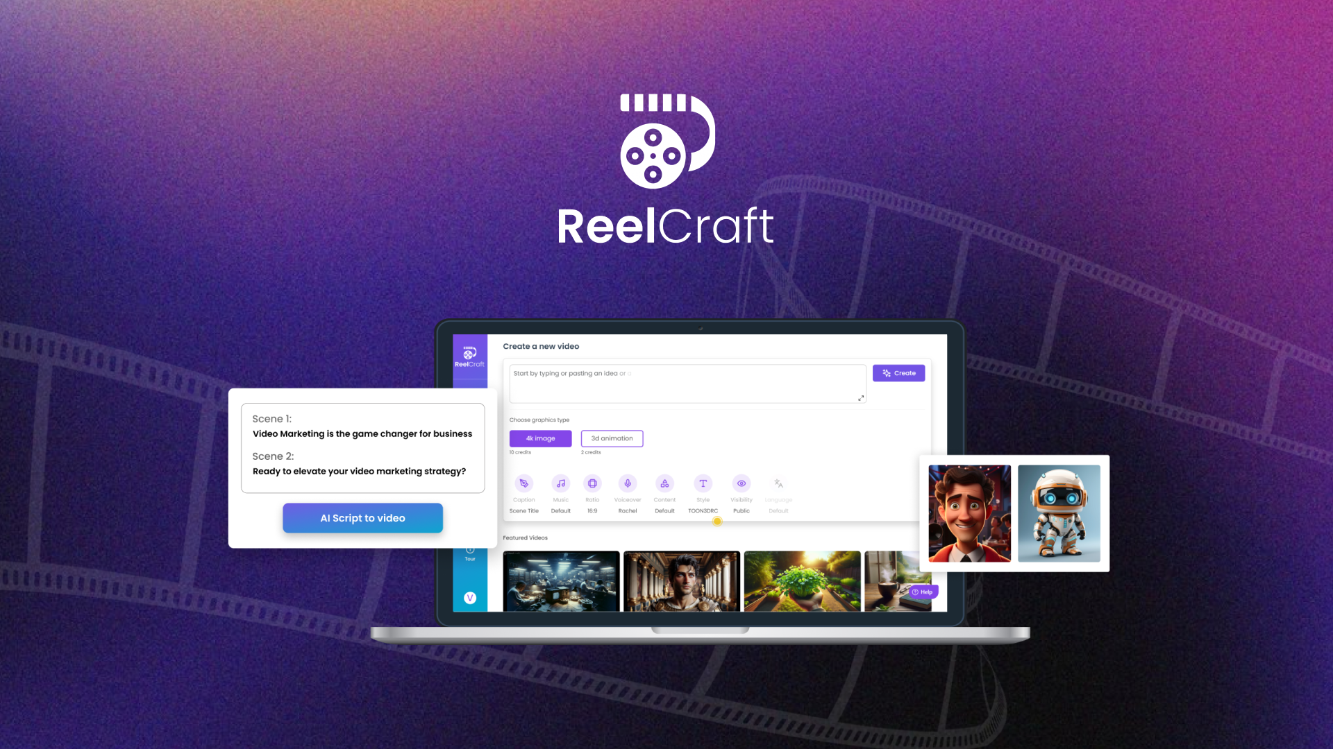 ReelCraft – LIFETIME Deals by appsumo
