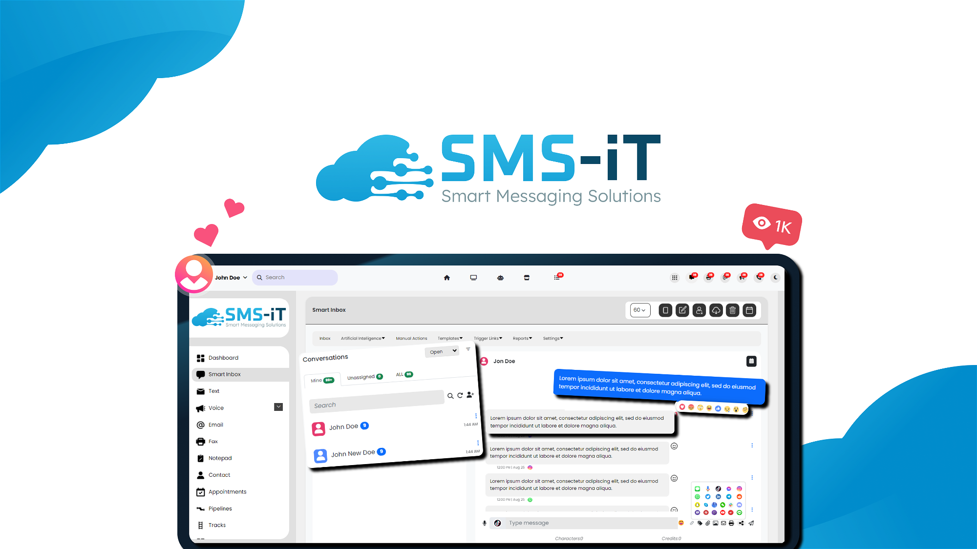 SMS-iT CRM – LIFETIME Deals by appsumo