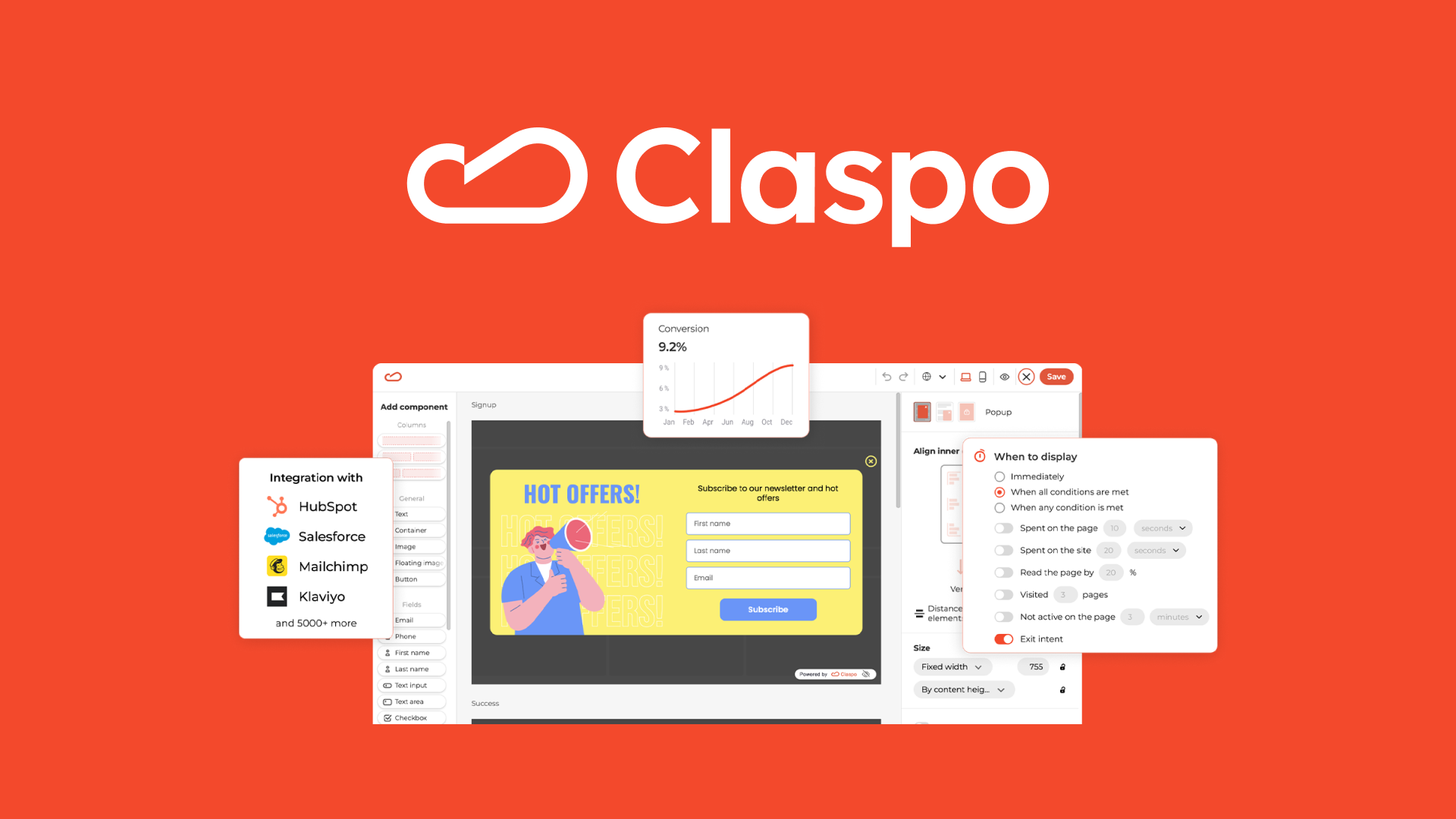 Claspo – Plus Exclusive – LIFETIME Deals by appsumo