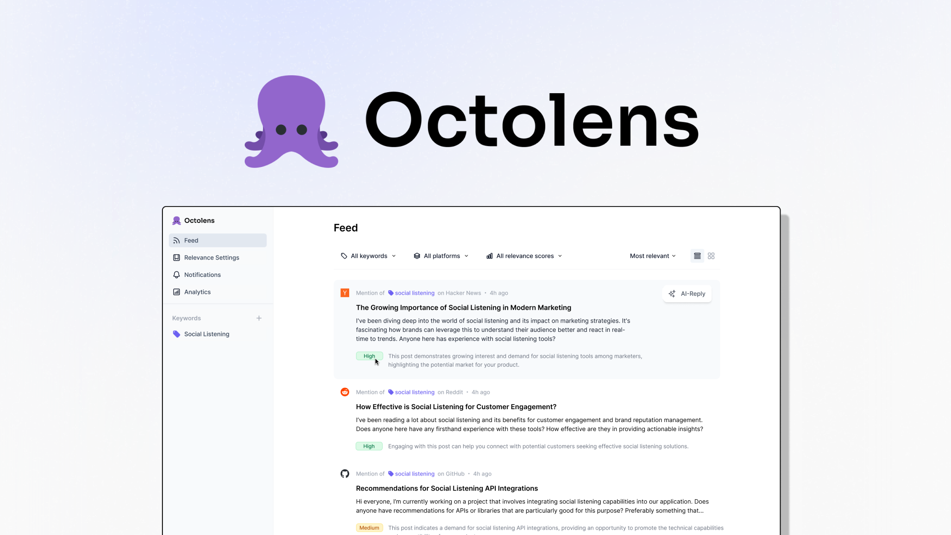 Octolens – LIFETIME Deals by appsumo