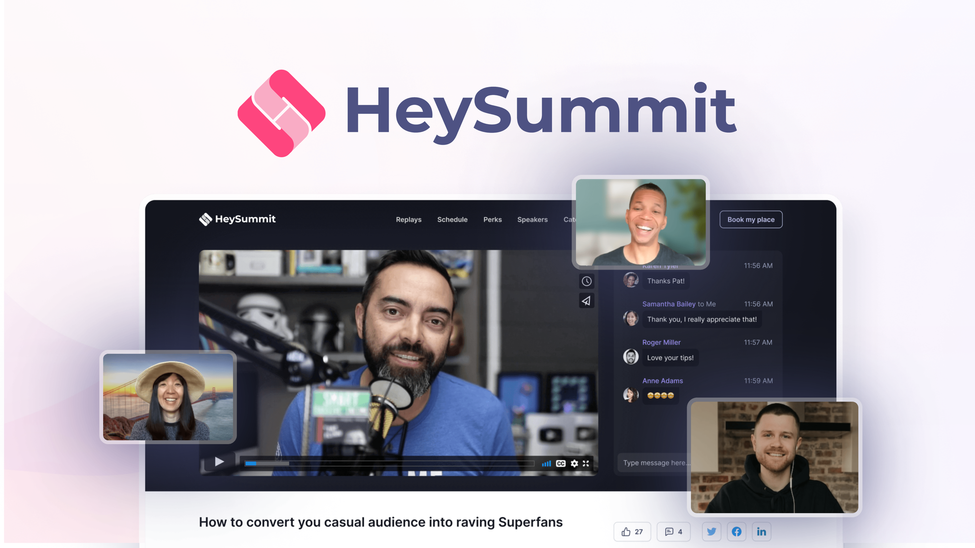 HeySummit – LIFETIME Deals by appsumo