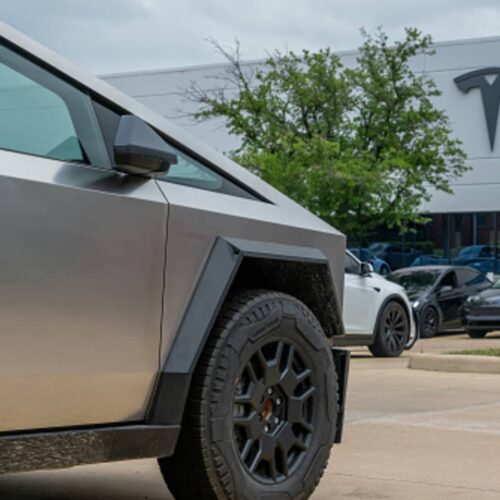 Tesla stock falls after report EV maker is halting production in Texas