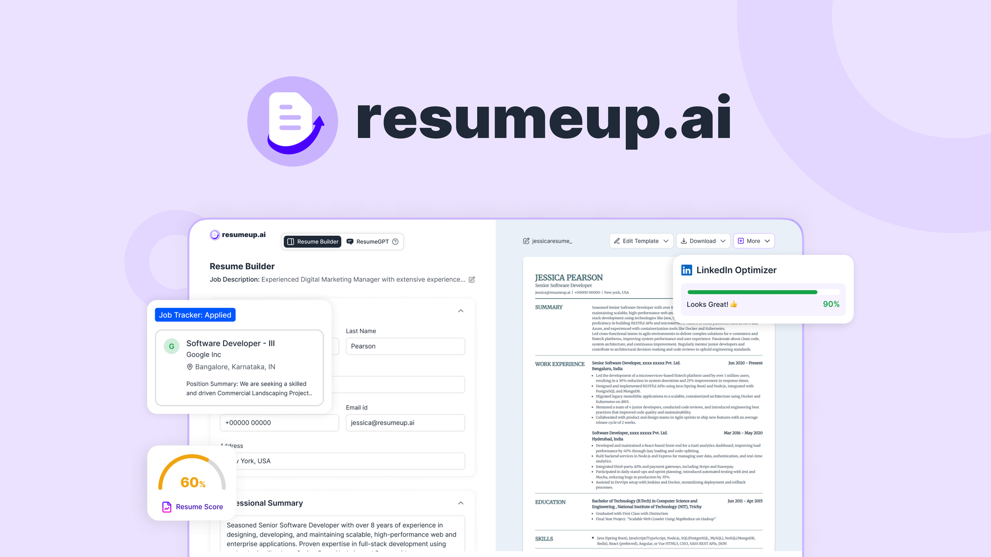 ResumeUp.AI – LIFETIME Deals by appsumo
