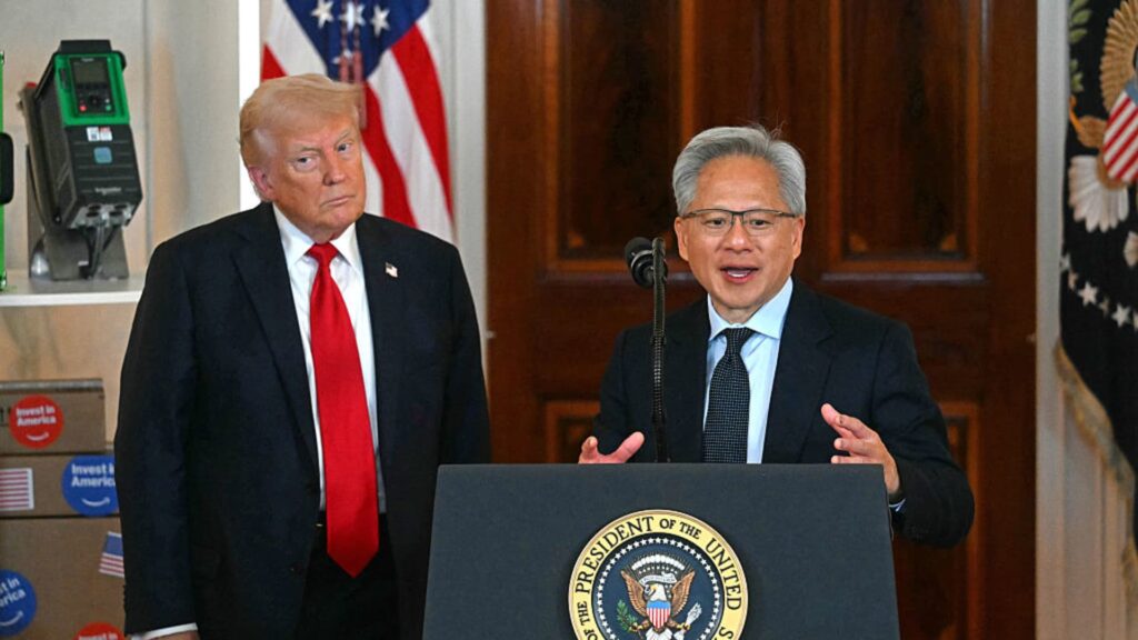 Trump warned by Senate Democrats to rethink chip sales to China