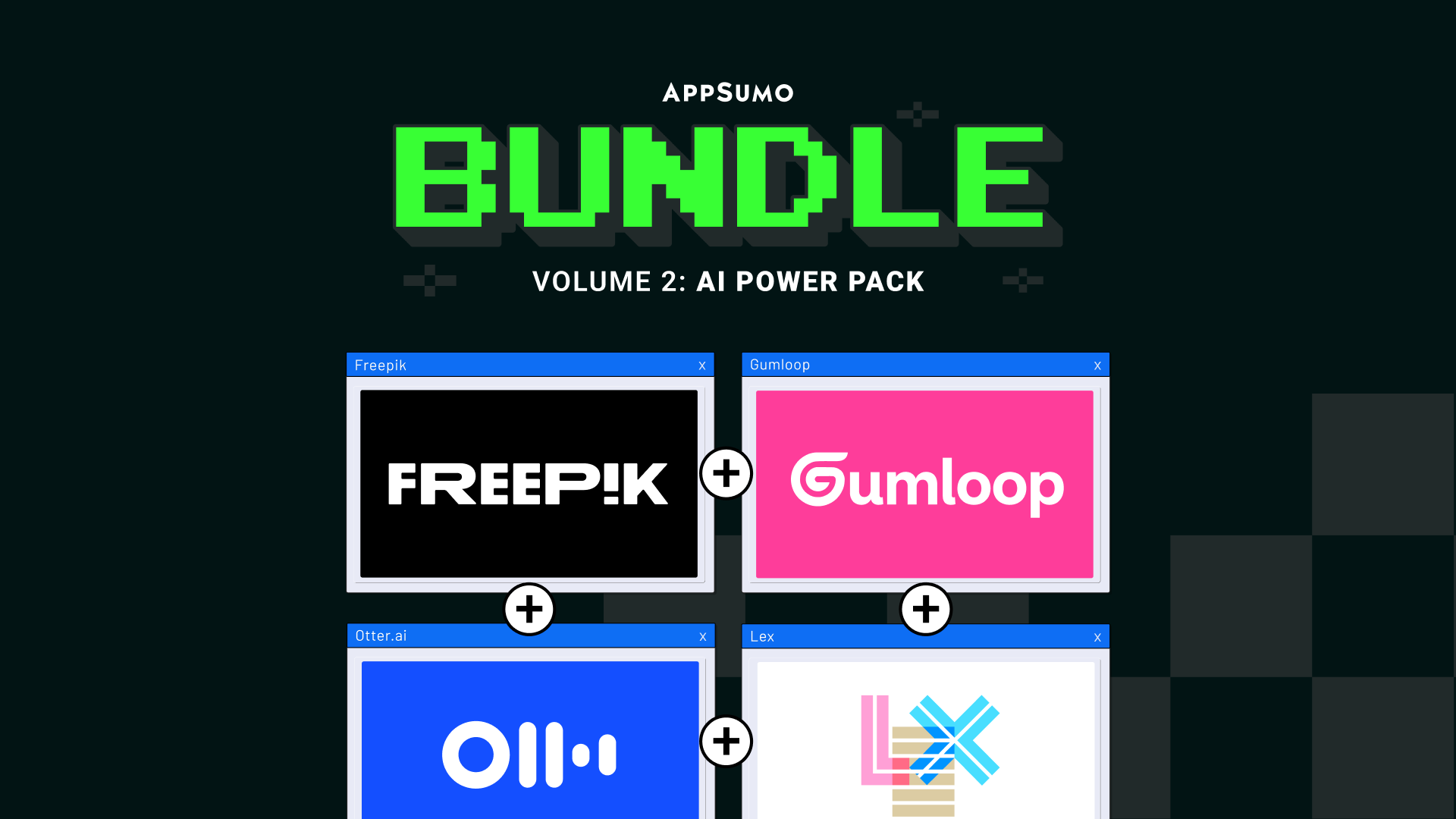 AppSumo Bundle Volume 2: AI Power Pack – LIFETIME Deals by appsumo