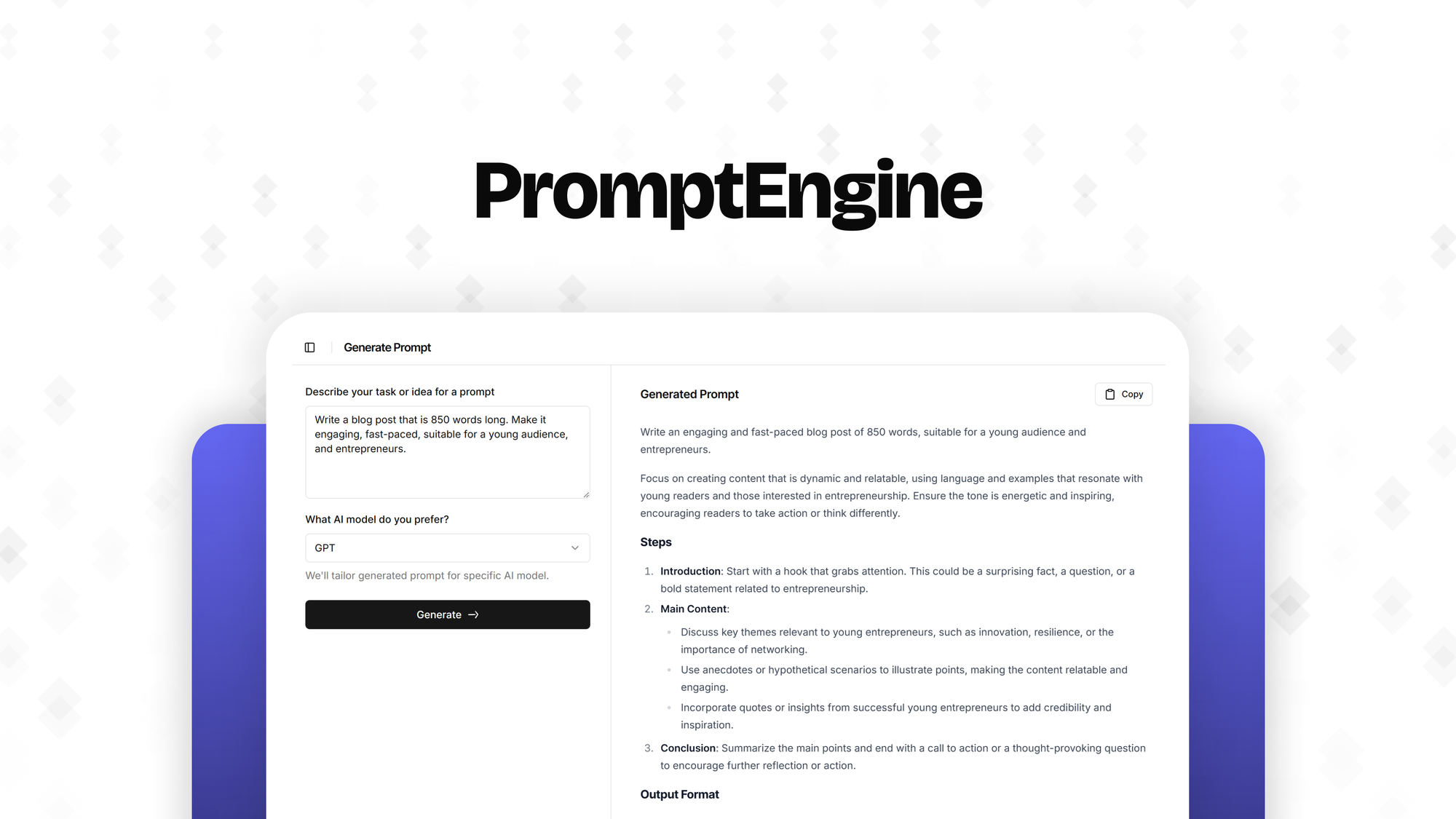 PromptEngine – LIFETIME Deals by appsumo