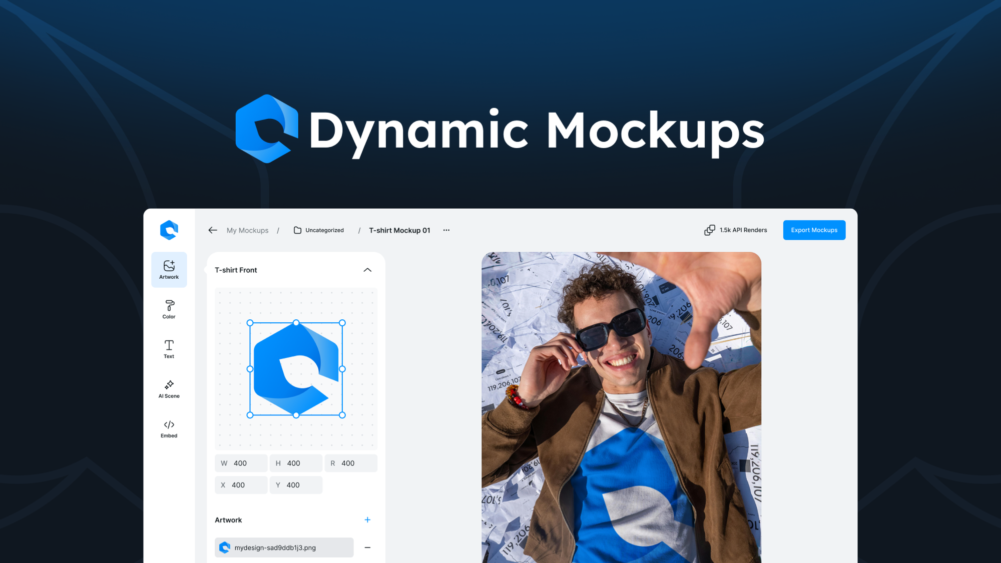 Dynamic Mockups – LIFETIME Deals by appsumo