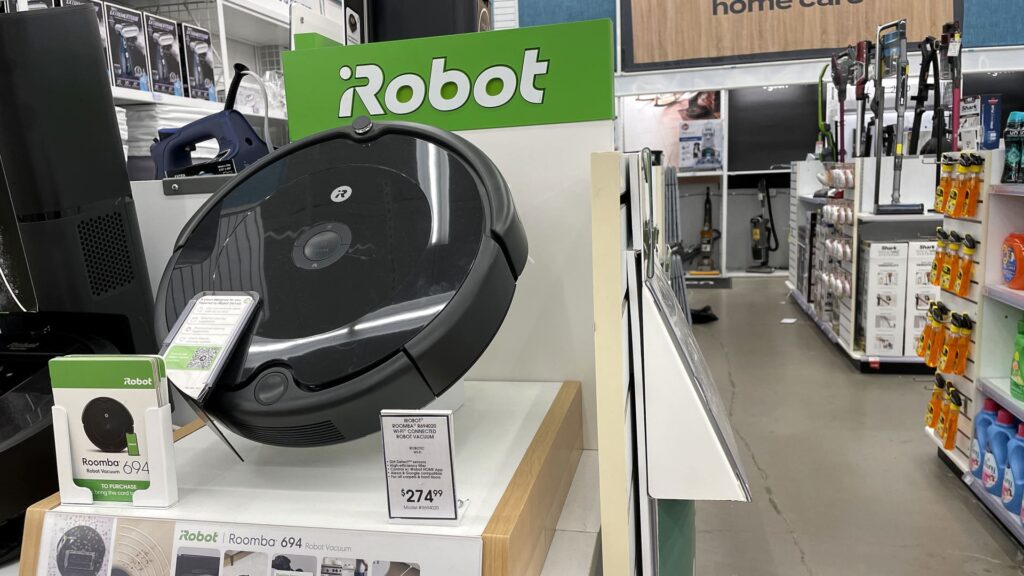 iRobot stock drops 30% after Roomba maker warns buyer search stalled