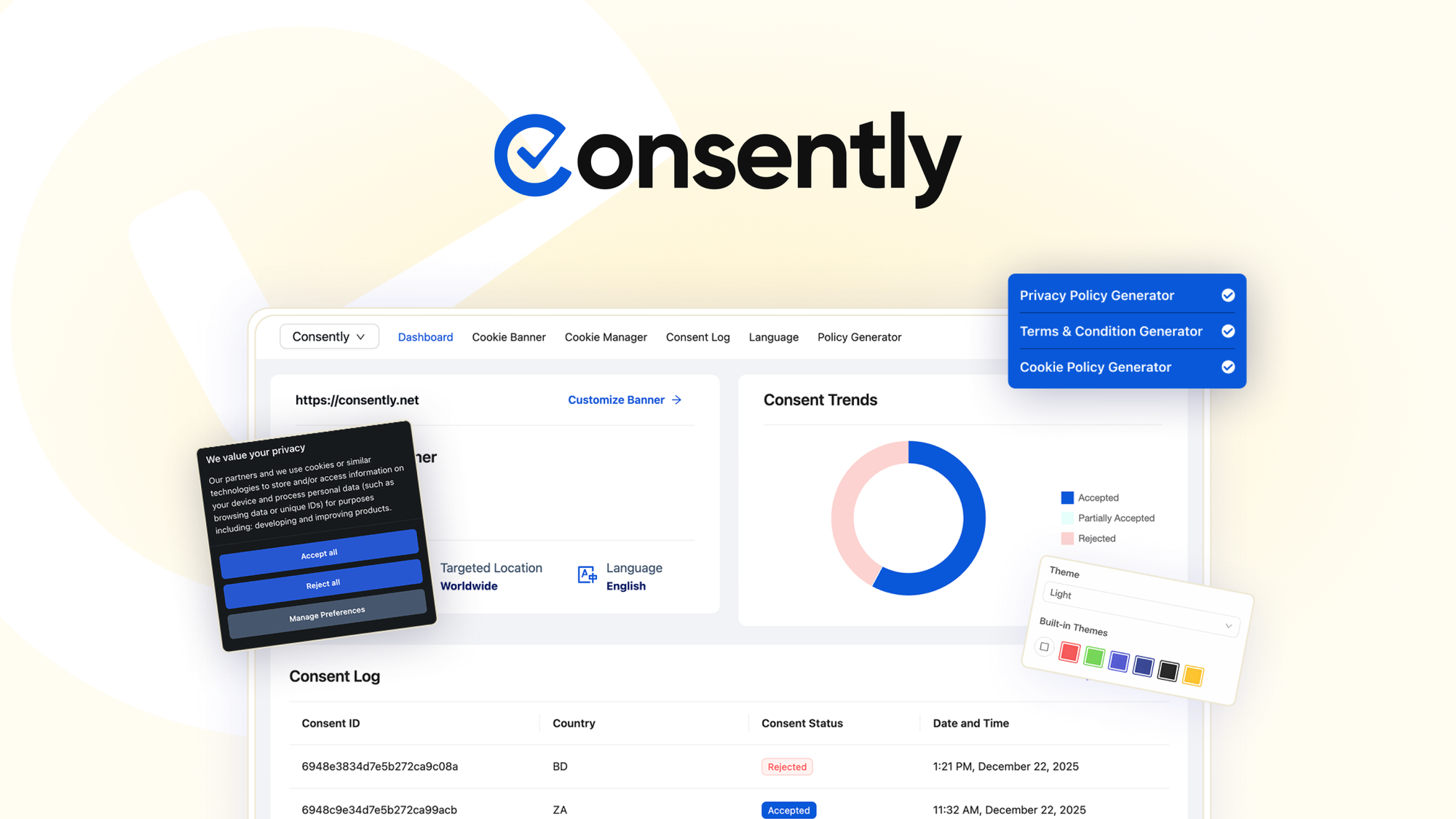 Consently – LIFETIME Deals by appsumo