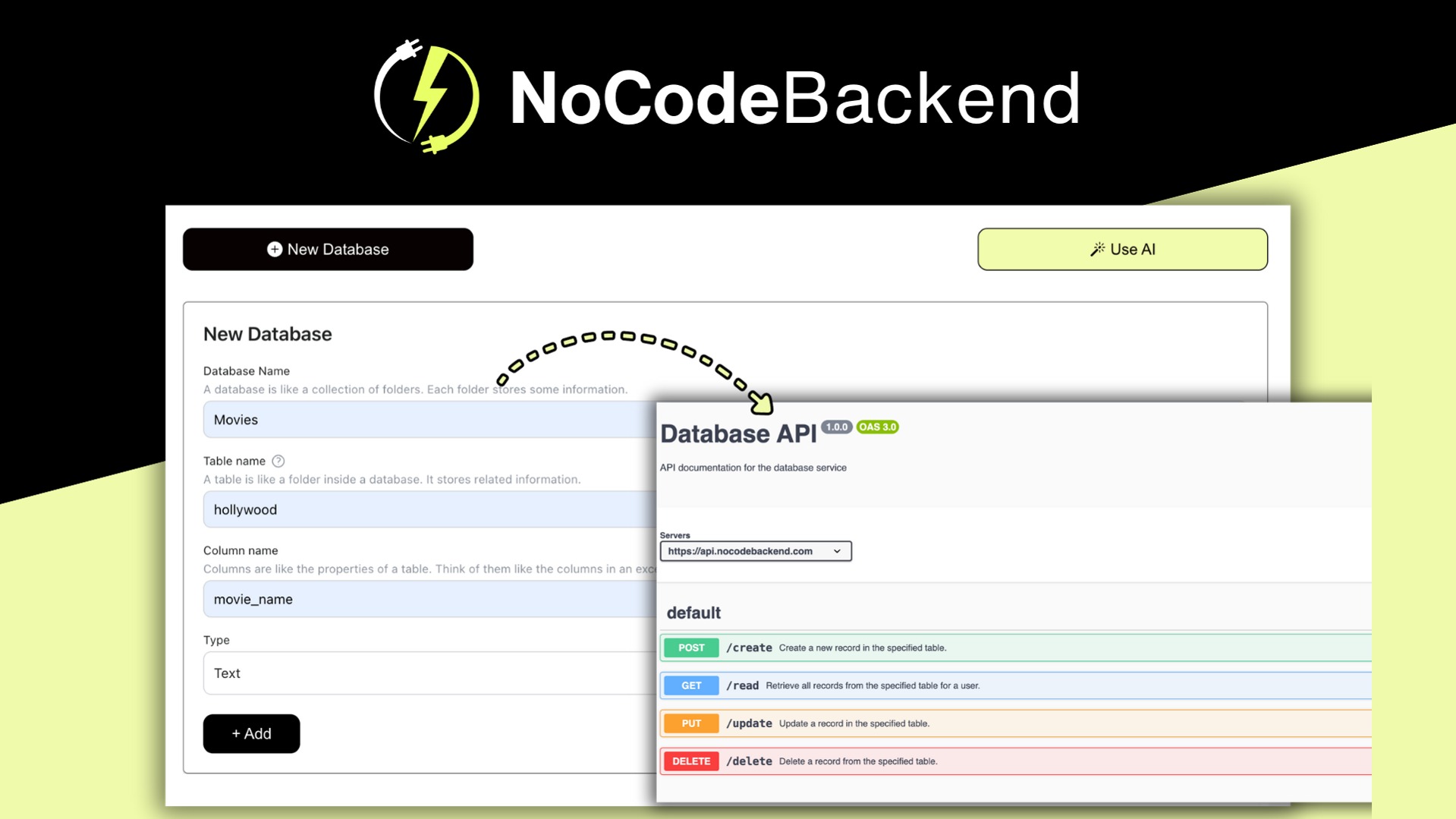 NoCodeBackend – LIFETIME Deals by appsumo