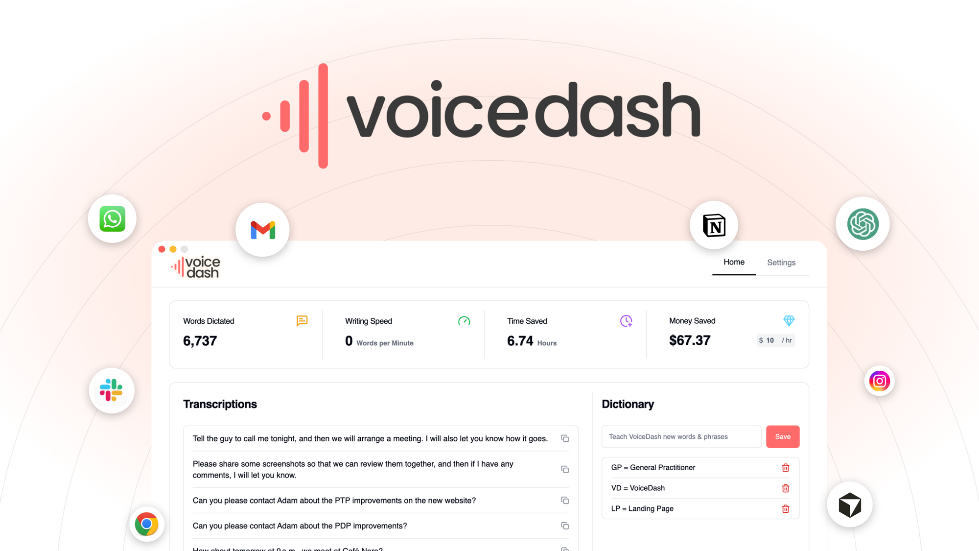 VoiceDash – LIFETIME Deals by appsumo
