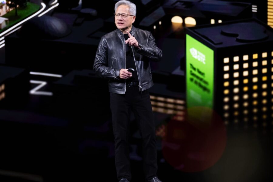 CEO Jensen Huang keynote Blackwell Vera Rubin