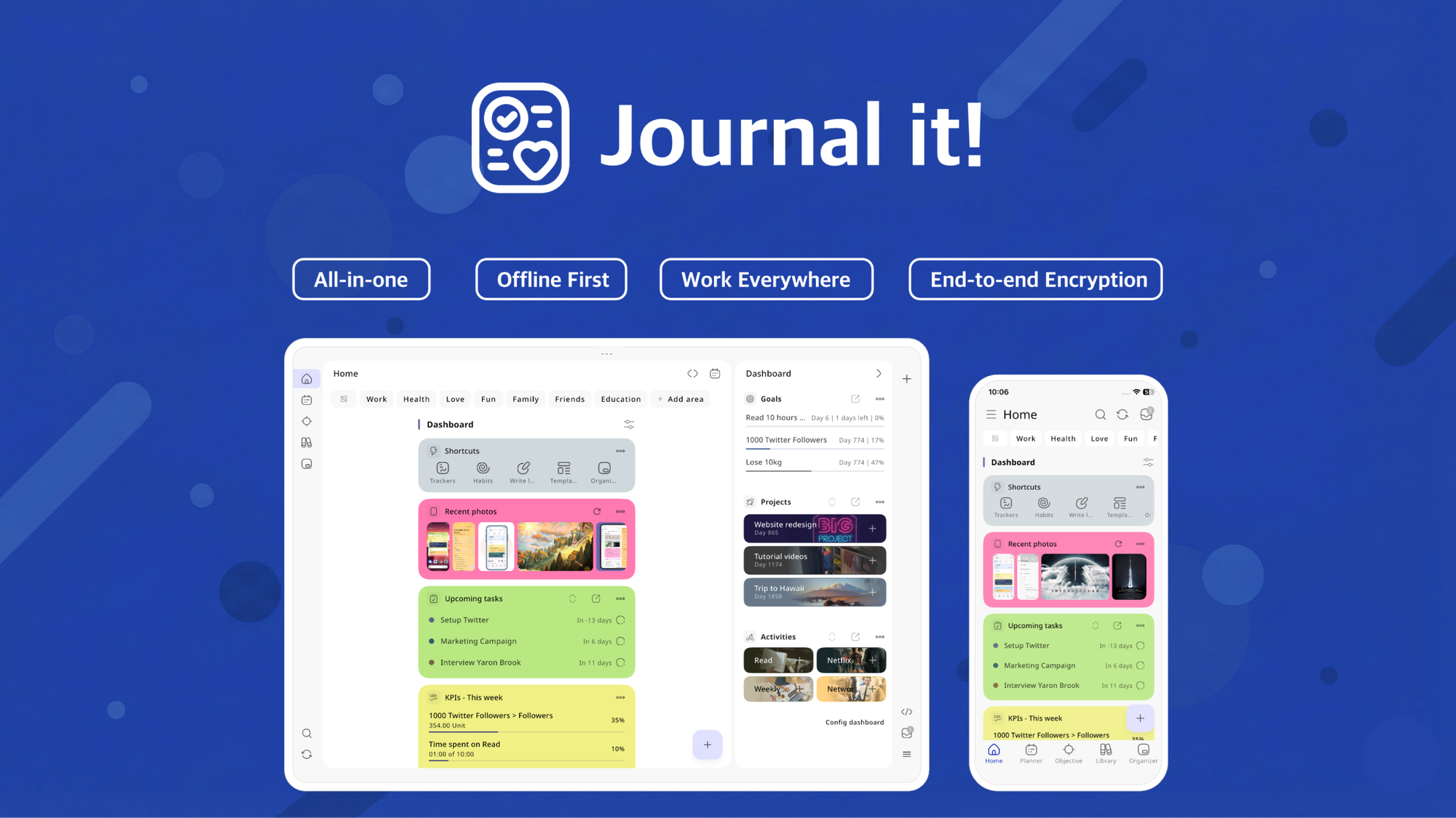 Journal it! – LIFETIME Deals by appsumo