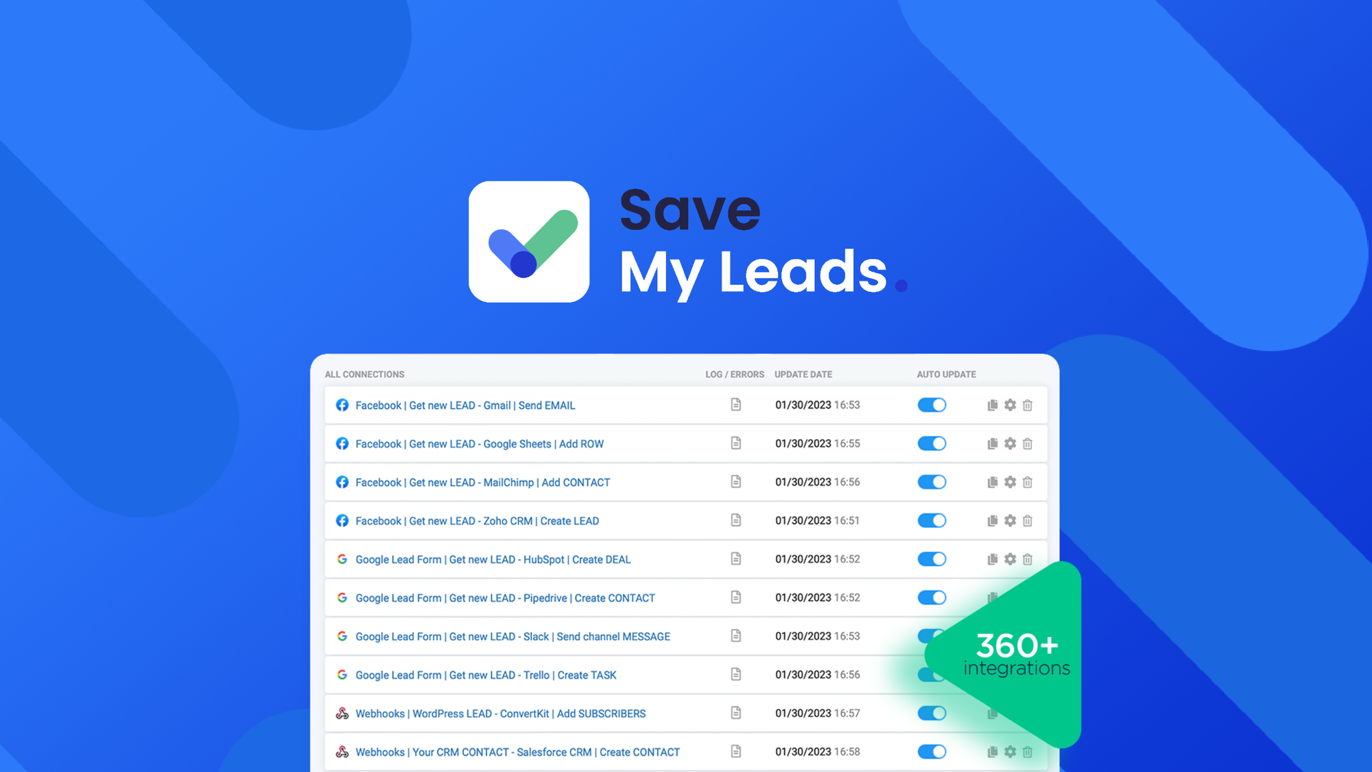 SaveMyLeads – LIFETIME Deals by appsumo