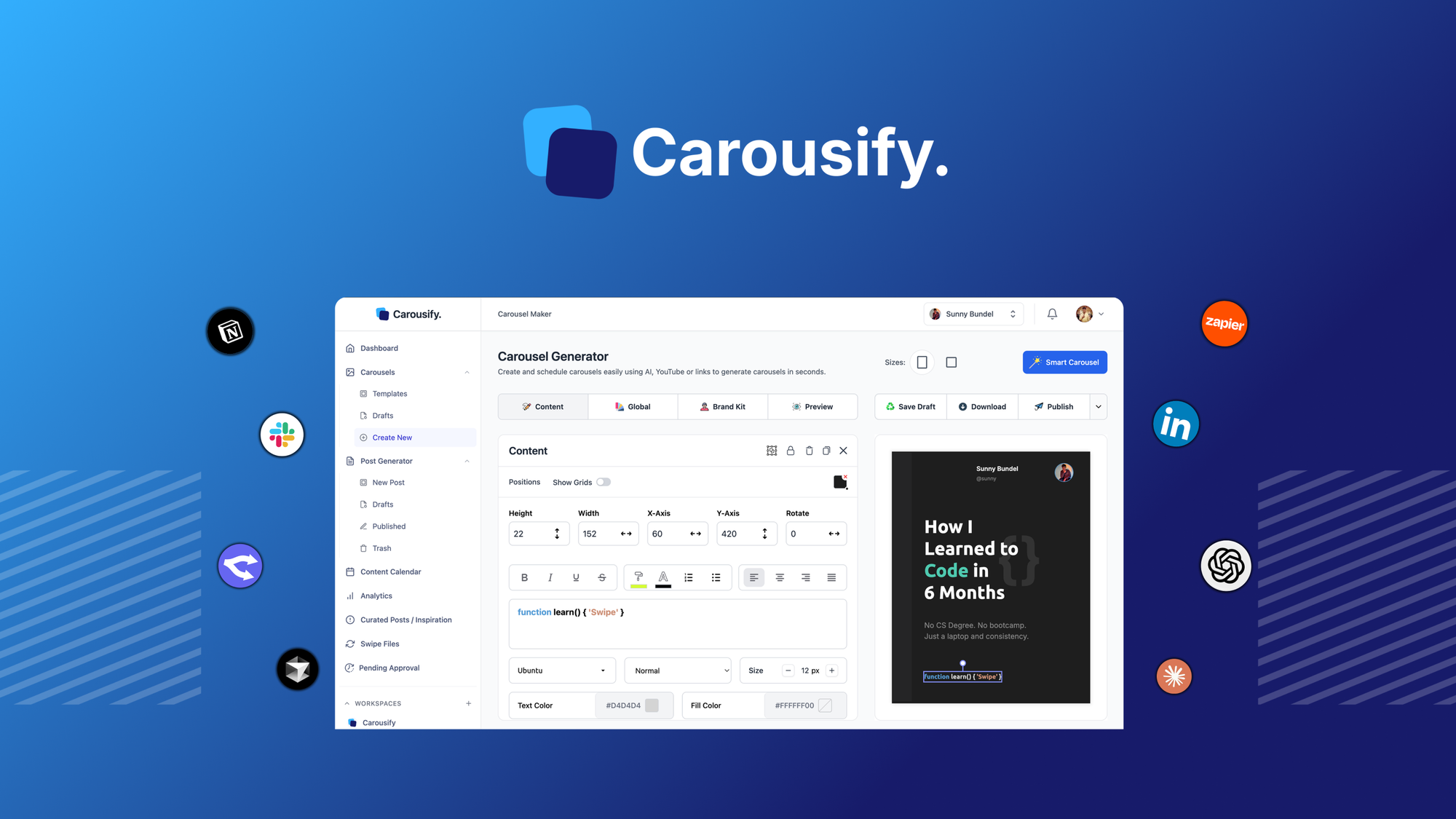 Carousify – LIFETIME Deals by appsumo