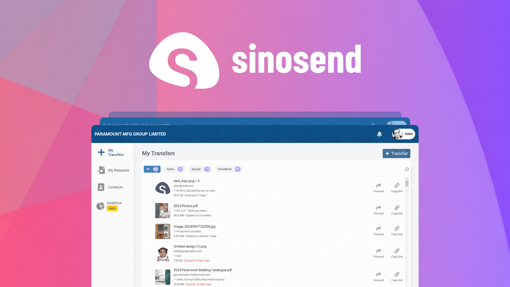 Sinosend – LIFETIME Deals by appsumo