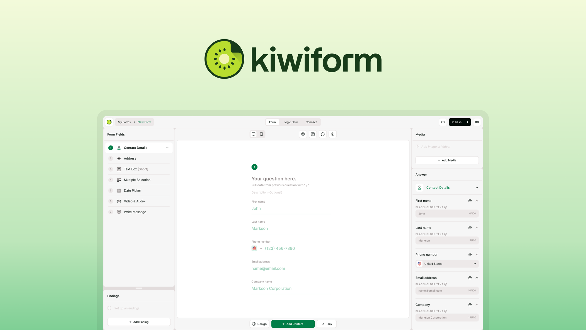 Kiwiform – LIFETIME Deals by appsumo