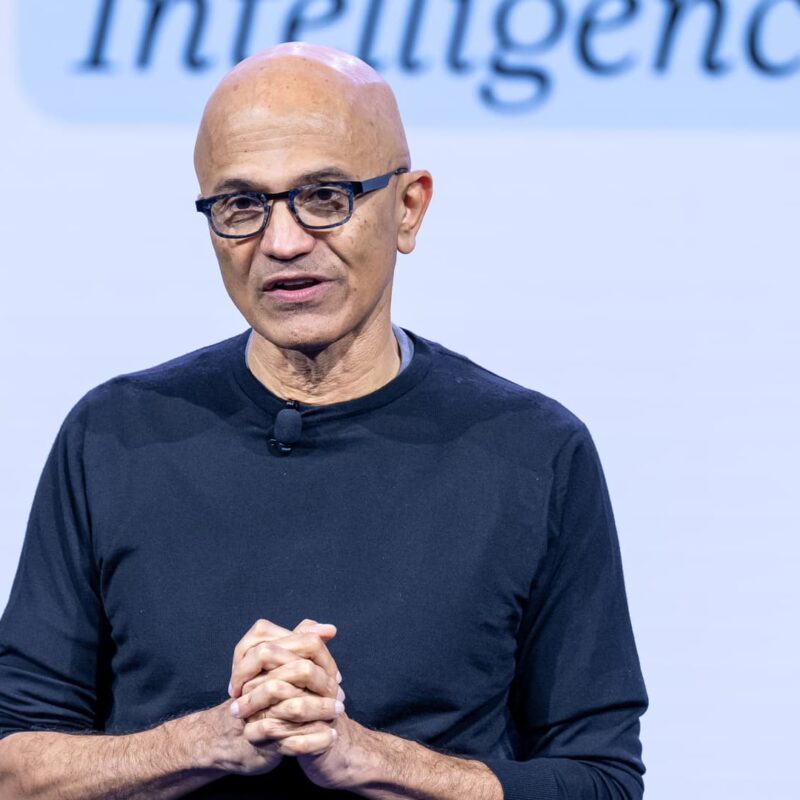 Microsoft's Nadella says AI needs an ‘emergency brake’ humans control