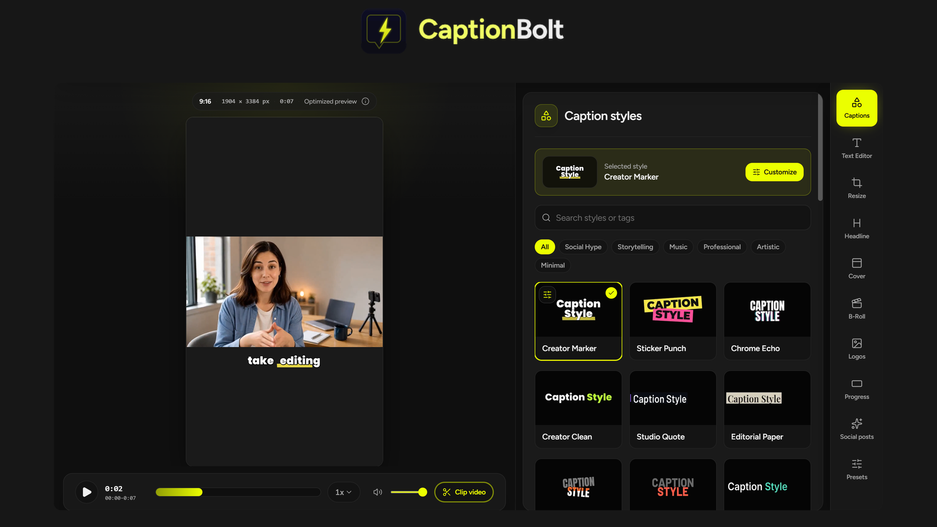 CaptionBolt – LIFETIME Deals by appsumo