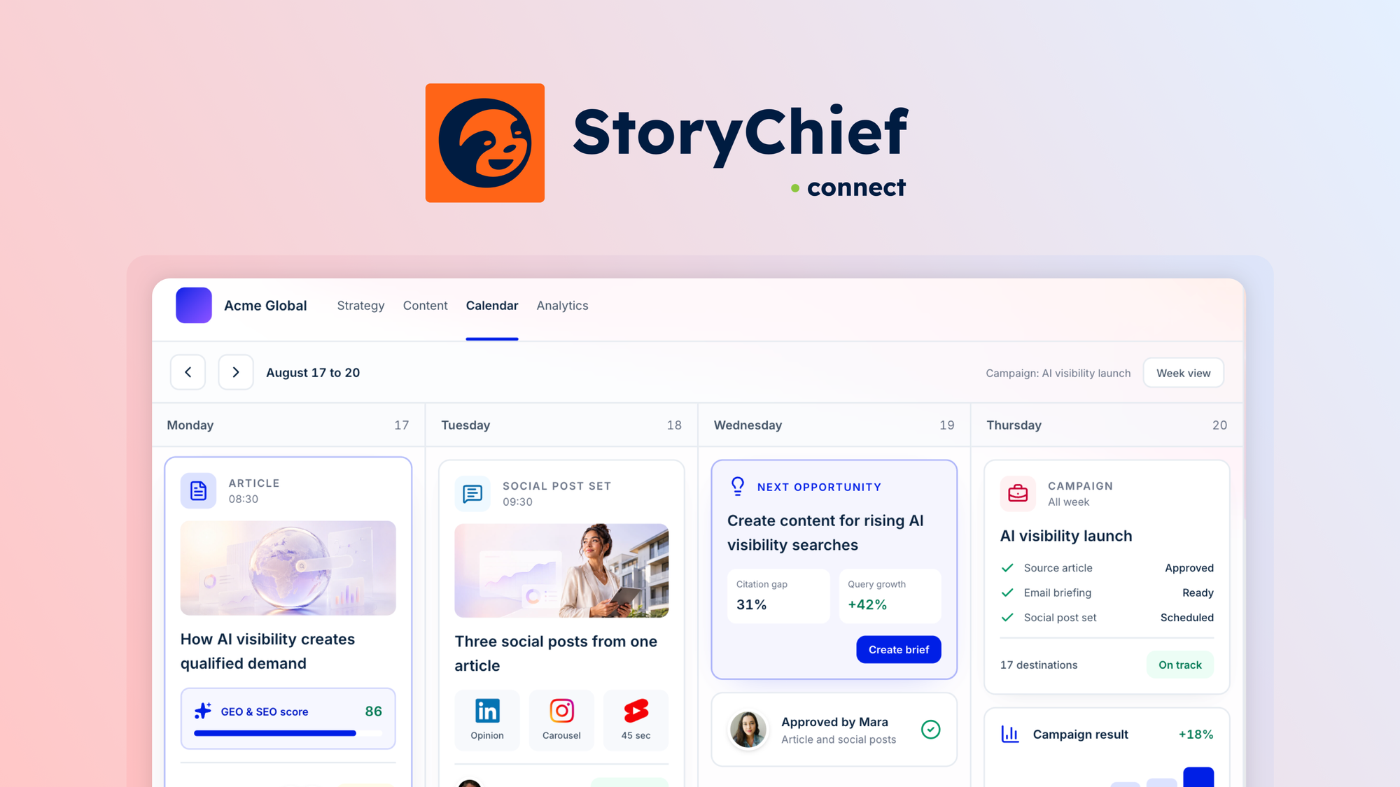 StoryChief – LIFETIME Deals by appsumo