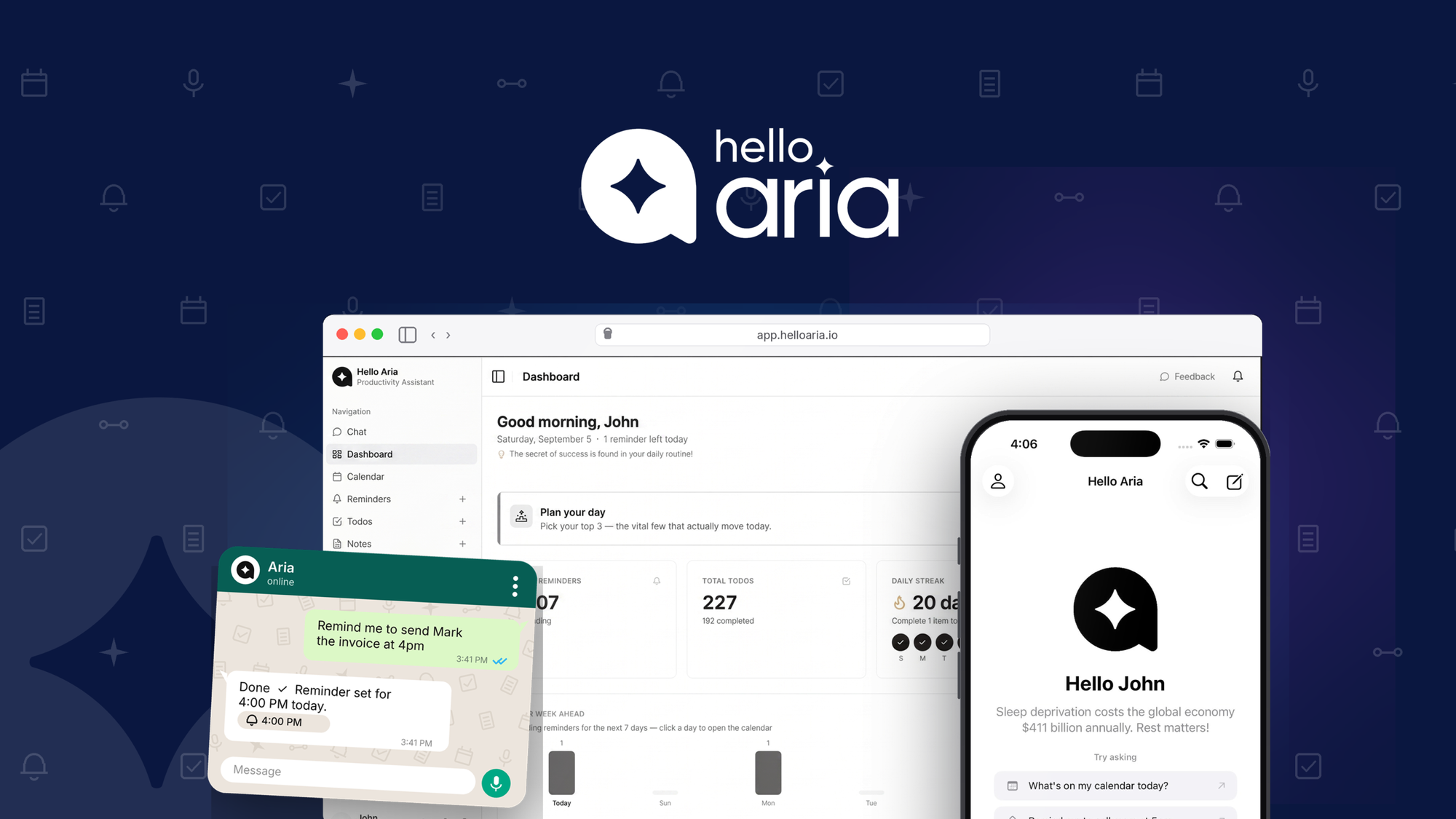 Hello Aria – LIFETIME Deals by appsumo